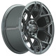 15" MadJax Flow Form Evolution Wheel – Gunmetal