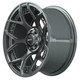 15" MadJax Flow Form Evolution Wheel – Gunmetal