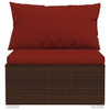  3-Seater Sofa Brown