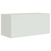  File Cabinet Light grey Powder-coated steel Large Lockable wheels
