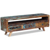  TV Cabinet Multicolor Solid reclaimed wood Medium TV Cabinet