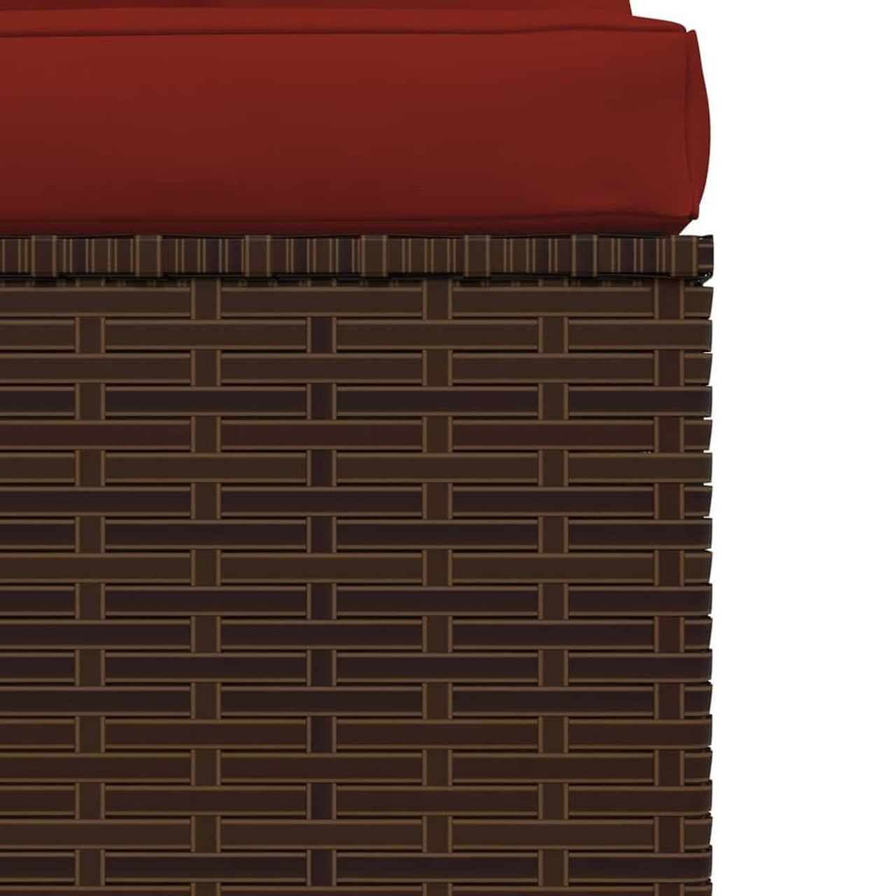  3-Seater Sofa Brown