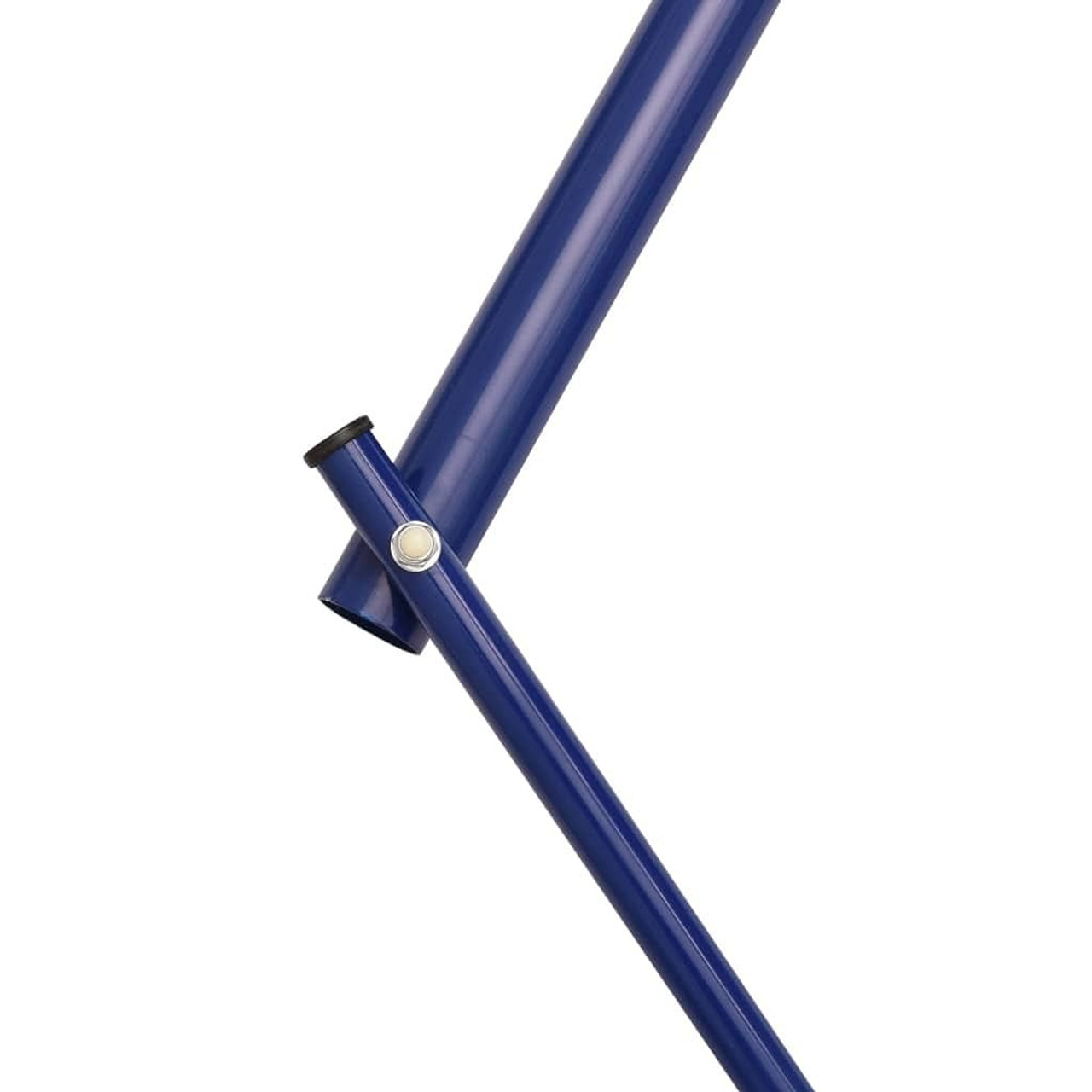  Swing Set Blue Steel and Plastic Ages 3-10 Durable Swing Set