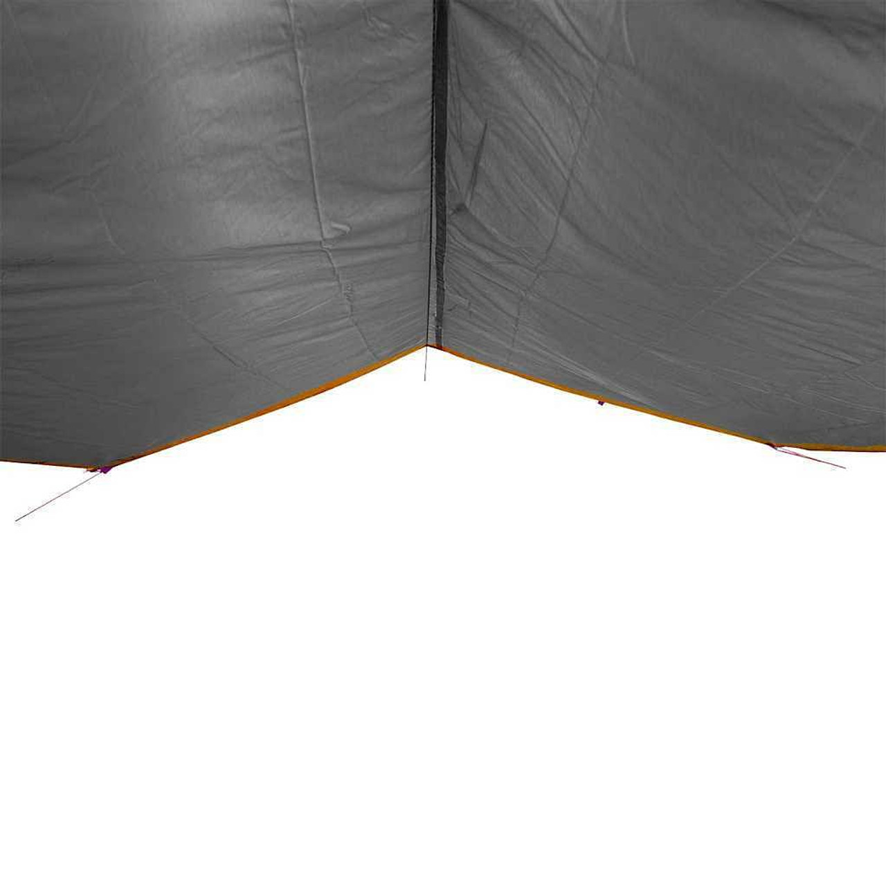  Camping Tarp Grey and Orange 196.9x115.7" Waterproof