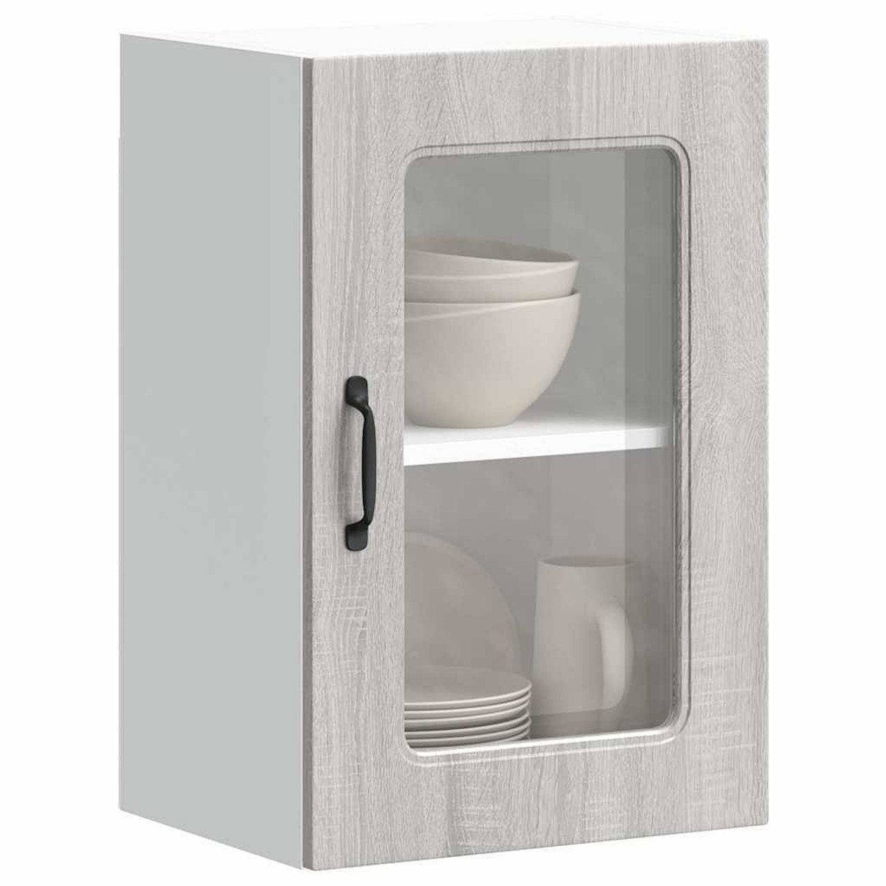  Kitchen Wall Cabinet Grey Sonoma Engineered wood