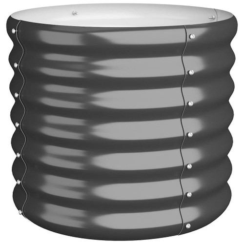  Garden Planter Anthracite Powder-coated steel Medium
