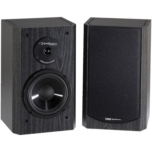 BIC America DV62SIB Venturi DV62si 6-1/2-In. Indoor 2-Way Bookshelf/Surround Sound Speakers, 175 Wa R810-BICDV62SIB