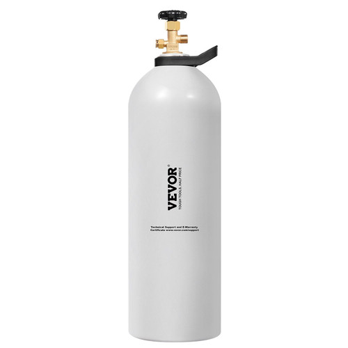 CO2 Tank 20 lbs New Aluminum Alloy Cylinder with CGA320 Valve DOT & TC Approved E415-EYHTQGL20LBSFW9E8V0