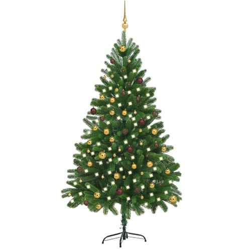  Christmas Tree Green, Shiny Gold, Matt Gold, Bronze