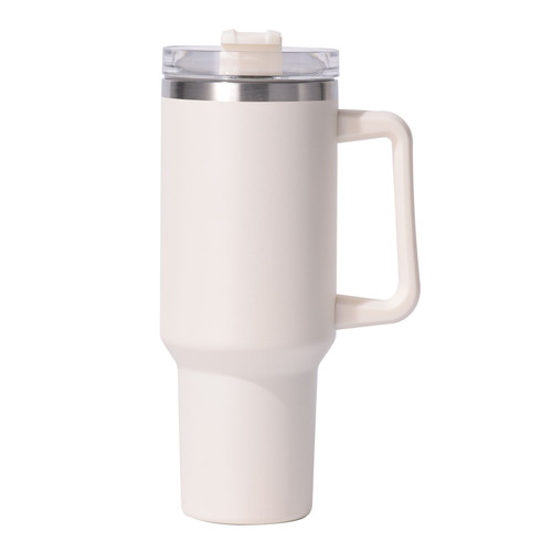40oz large capacity tumbler, With Handle And Straw Lid, Insulated Reusable Stainless Steel Water Bottles Travel Mug Coffee Cup car cup water cup For Men Women Outdoor Camping Driving,  gift