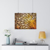 Gold Iris - Giclee-Printed Fine Art Photographic Print on Museum Grade Paper
