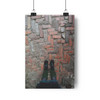 Walking on History - Giclee-Printed Fine Art Photographic Print on Museum Grade Paper
