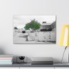 Beauty Among Ruins - Stretched Canvas Print