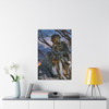 Thoughtul Guardian - Stretched Canvas Print