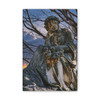 Thoughtul Guardian - Stretched Canvas Print
