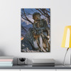 Thoughtul Guardian - Stretched Canvas Print