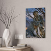 Thoughtul Guardian - Stretched Canvas Print