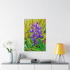 Lupine Lover - Stretched Canvas Print