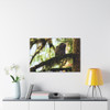 Watchful Kami - Stretched Canvas Print