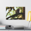 Watchful Kami - Stretched Canvas Print