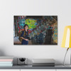 The Return of Adventure Girl - Stretched Canvas Print