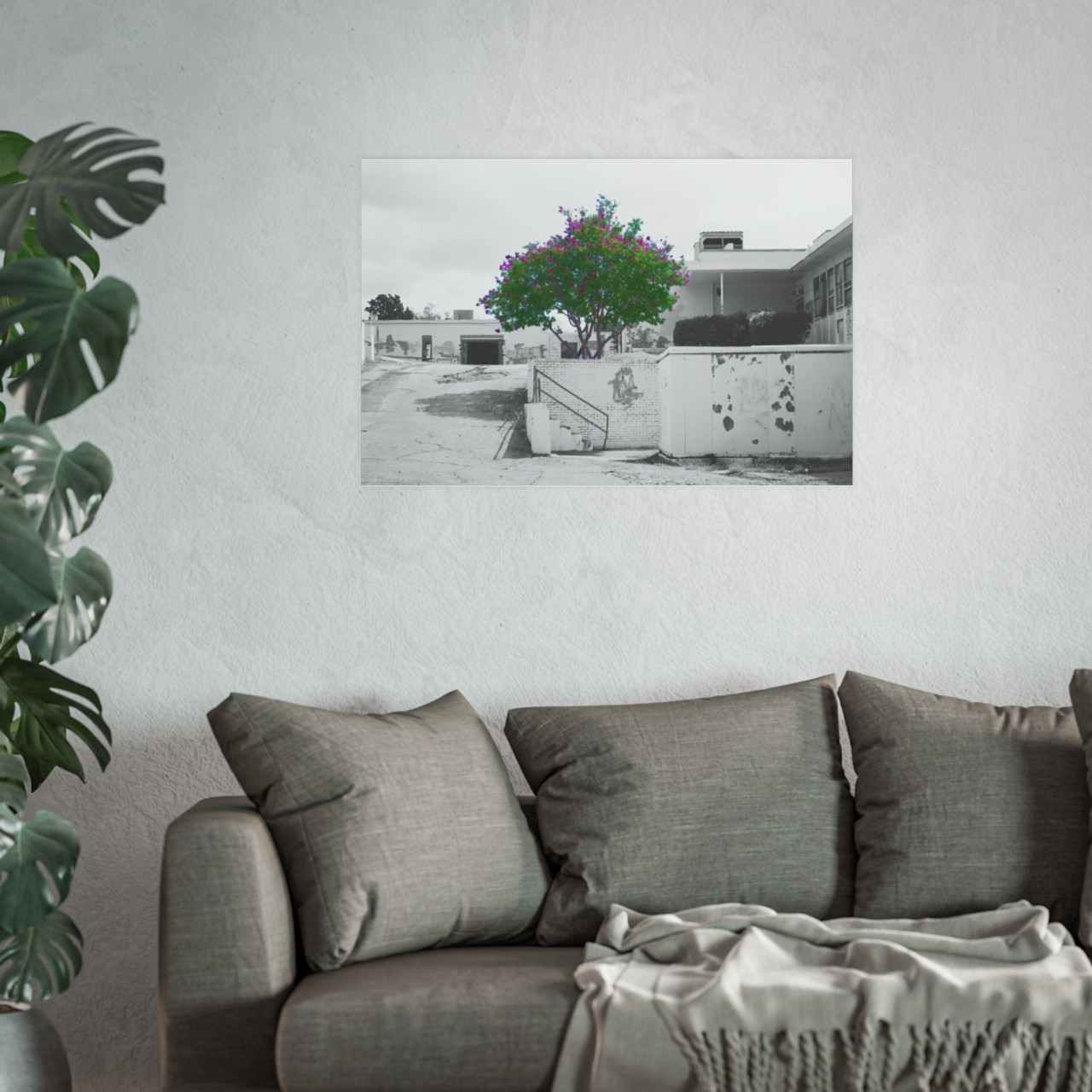 Beauty Among Ruins - Photographic Print