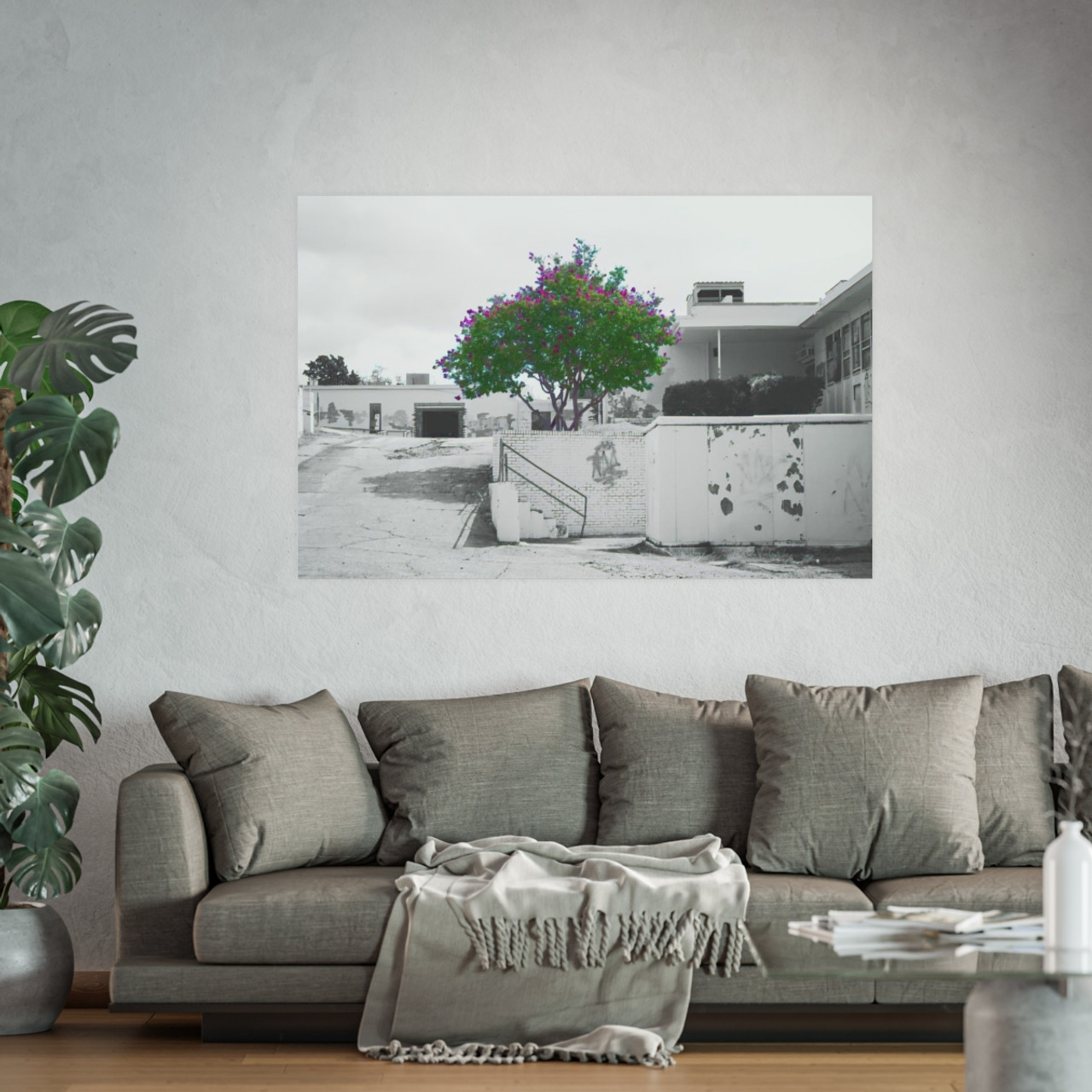 Beauty Among Ruins - Photographic Print