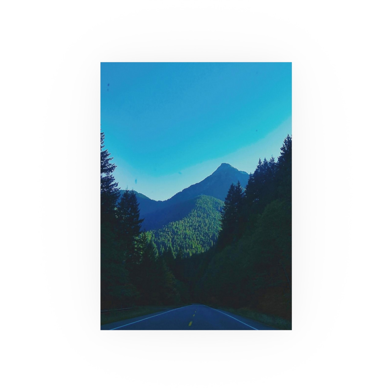 Valley Road - Photographic Print