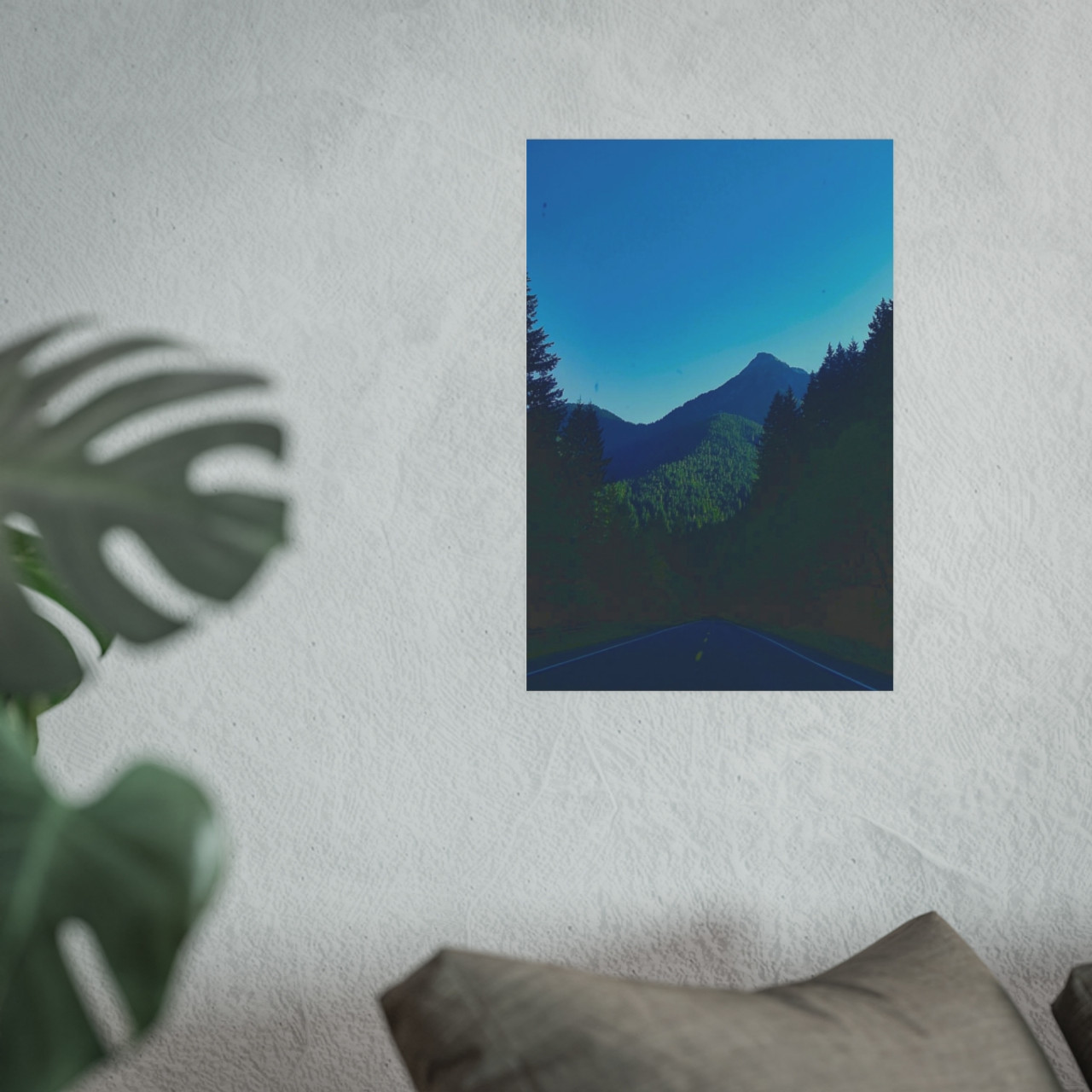 Valley Road - Photographic Print