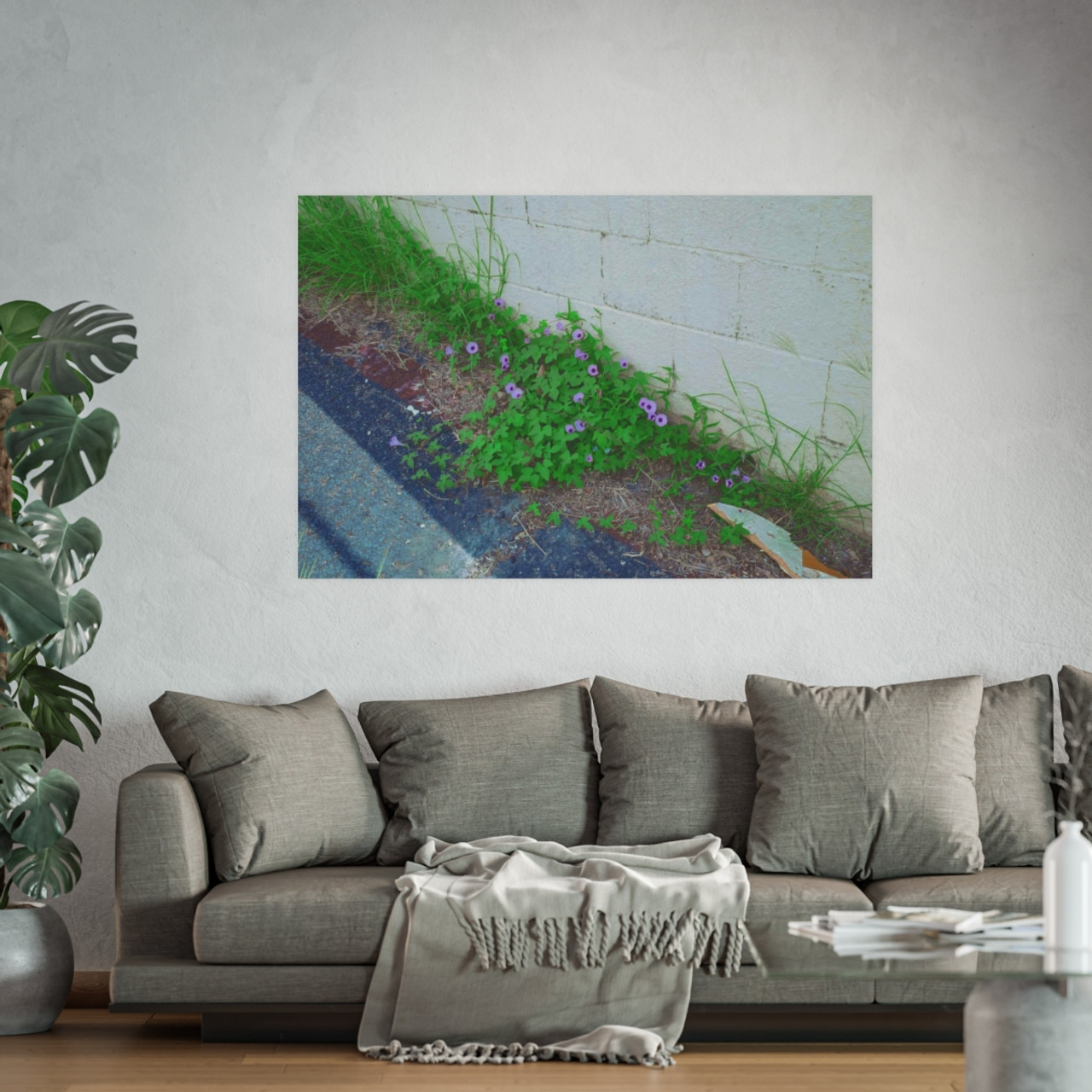 Nature Reclaiming - Photographic Print