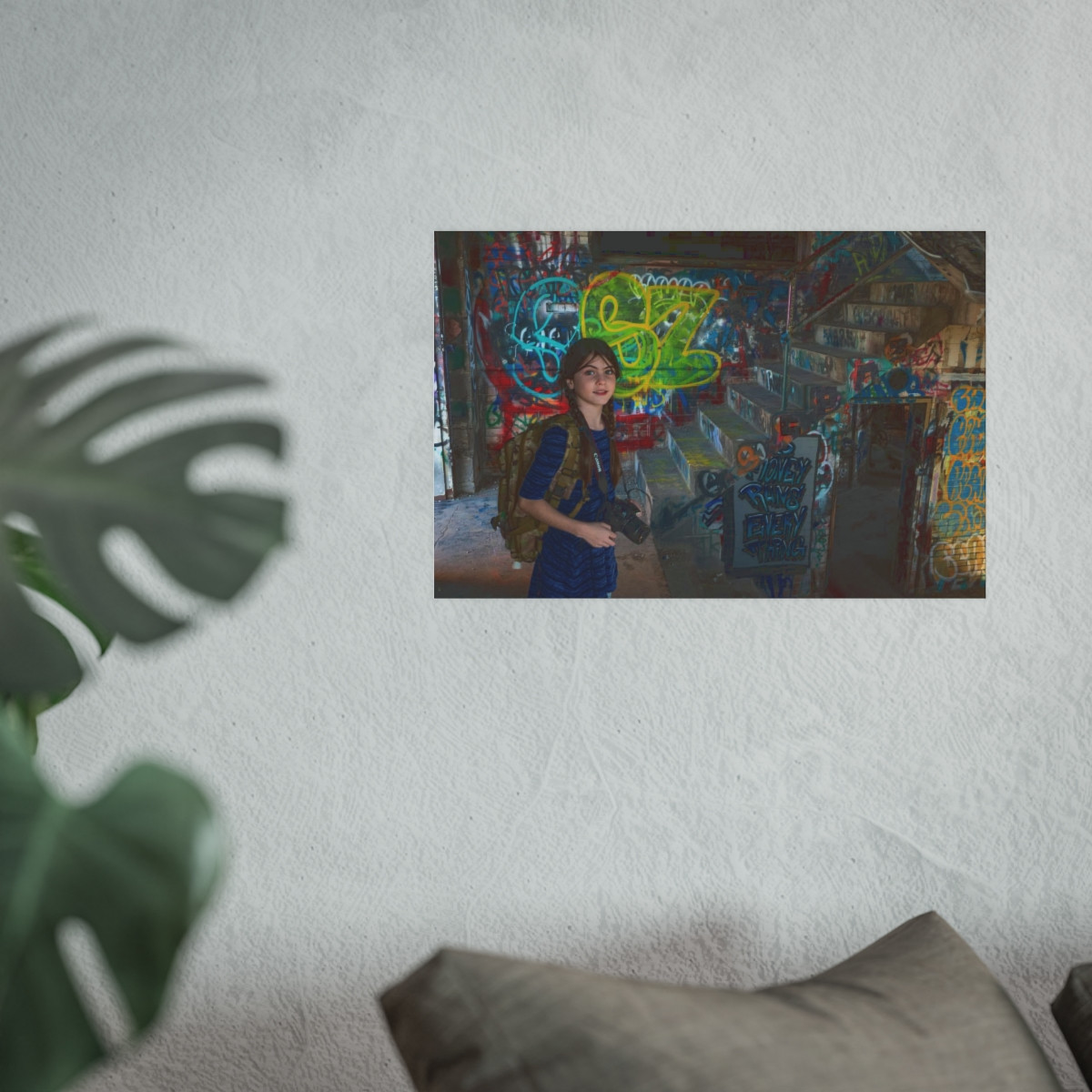 The Return of Adventure Girl - Photographic Print