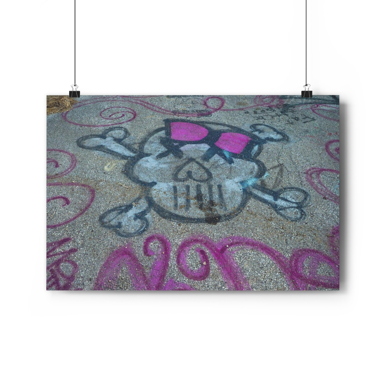 Sally Skull - Giclee-Printed Fine Art Photographic Print on Museum Grade Paper