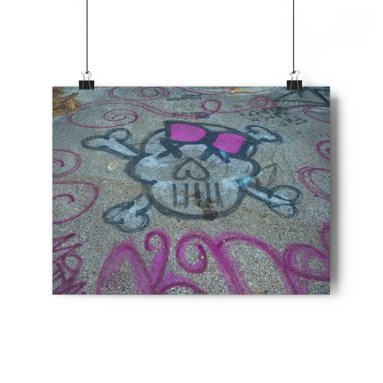 Sally Skull - Giclee-Printed Fine Art Photographic Print on Museum Grade Paper