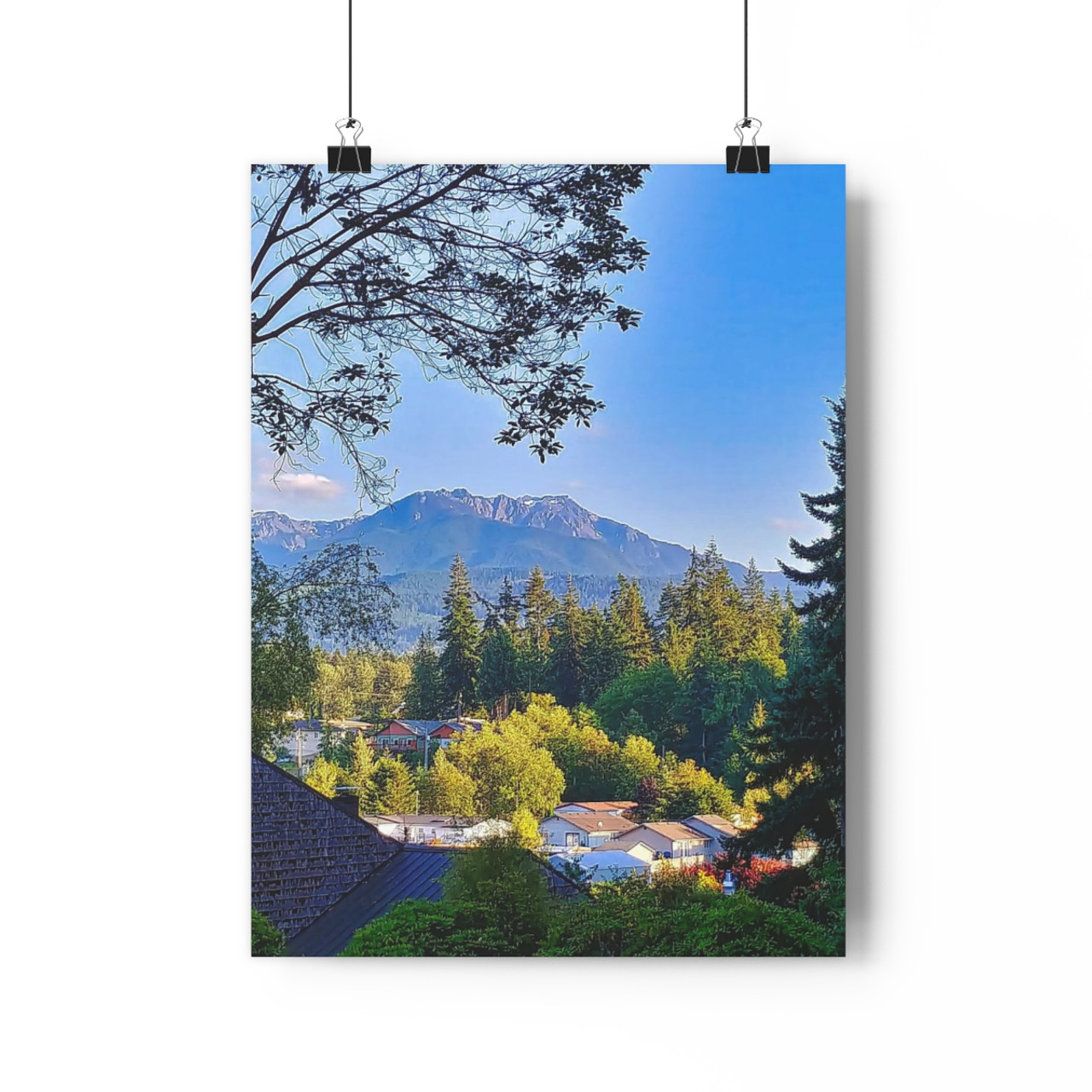 Washington Morning - Giclee-Printed Fine Art Photographic Print on Museum Grade Paper