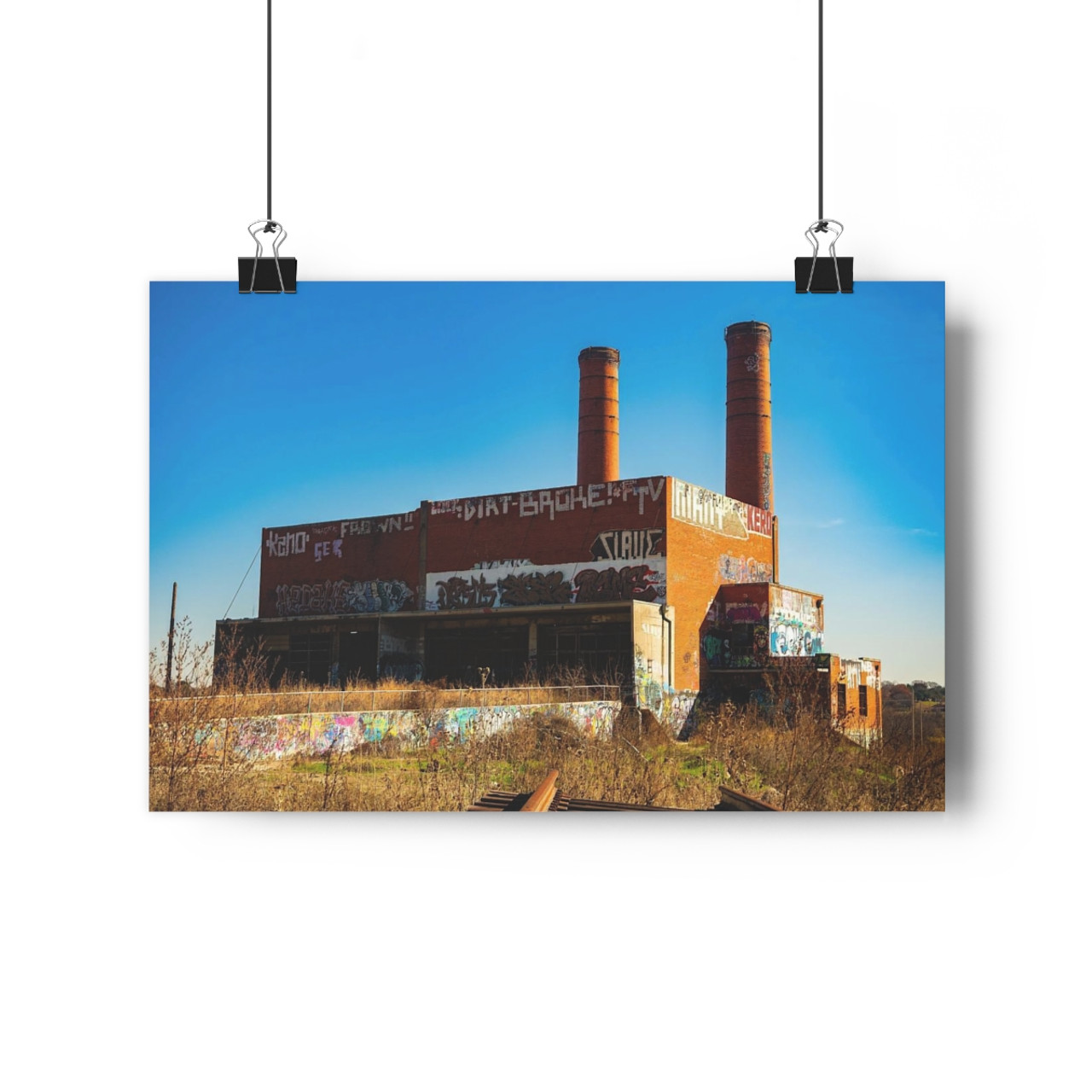 Echo Lake Incinerator - Giclee-Printed Fine Art Photographic Print on Museum Grade Paper