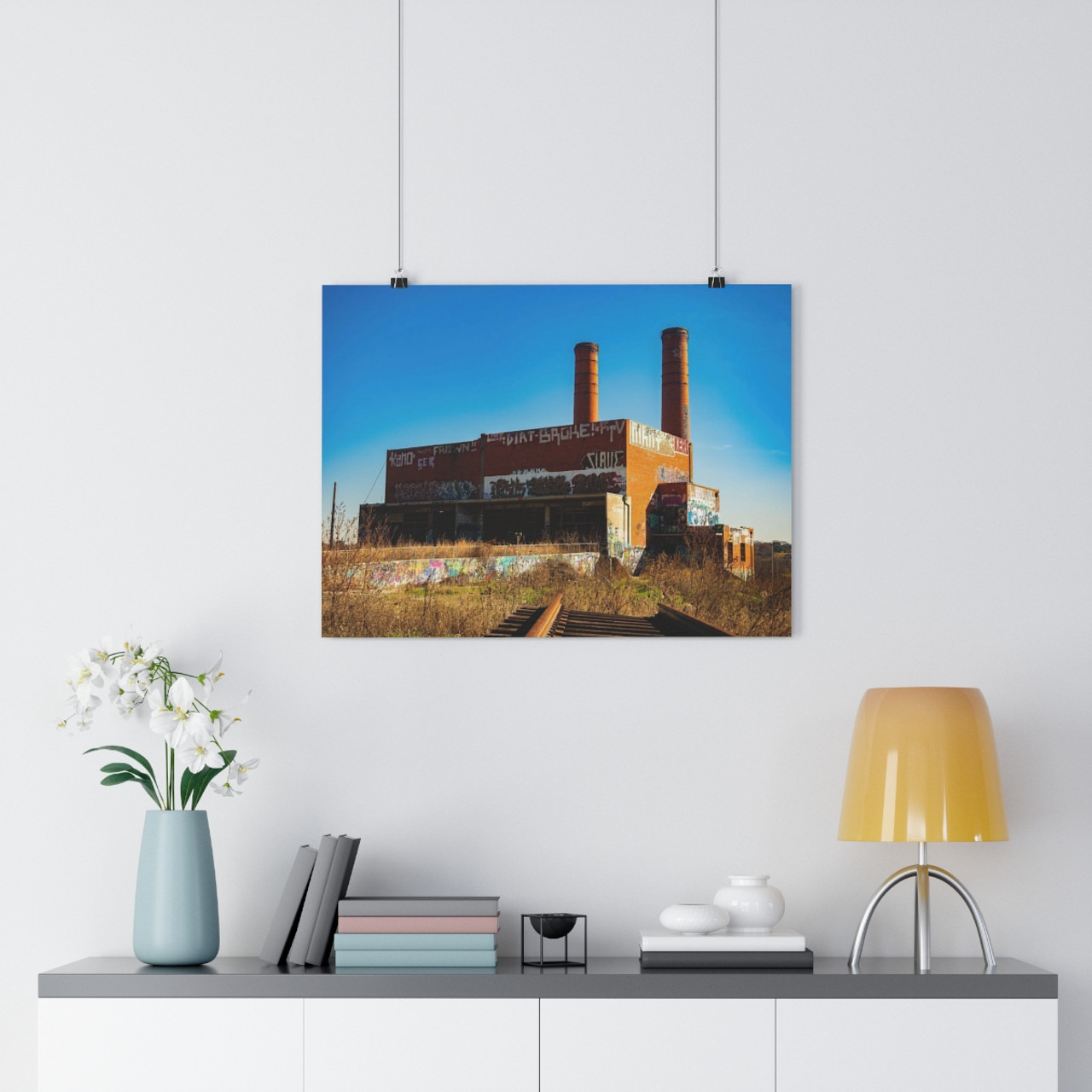 Echo Lake Incinerator - Giclee-Printed Fine Art Photographic Print on Museum Grade Paper