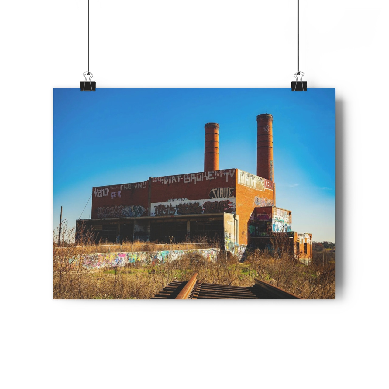 Echo Lake Incinerator - Giclee-Printed Fine Art Photographic Print on Museum Grade Paper