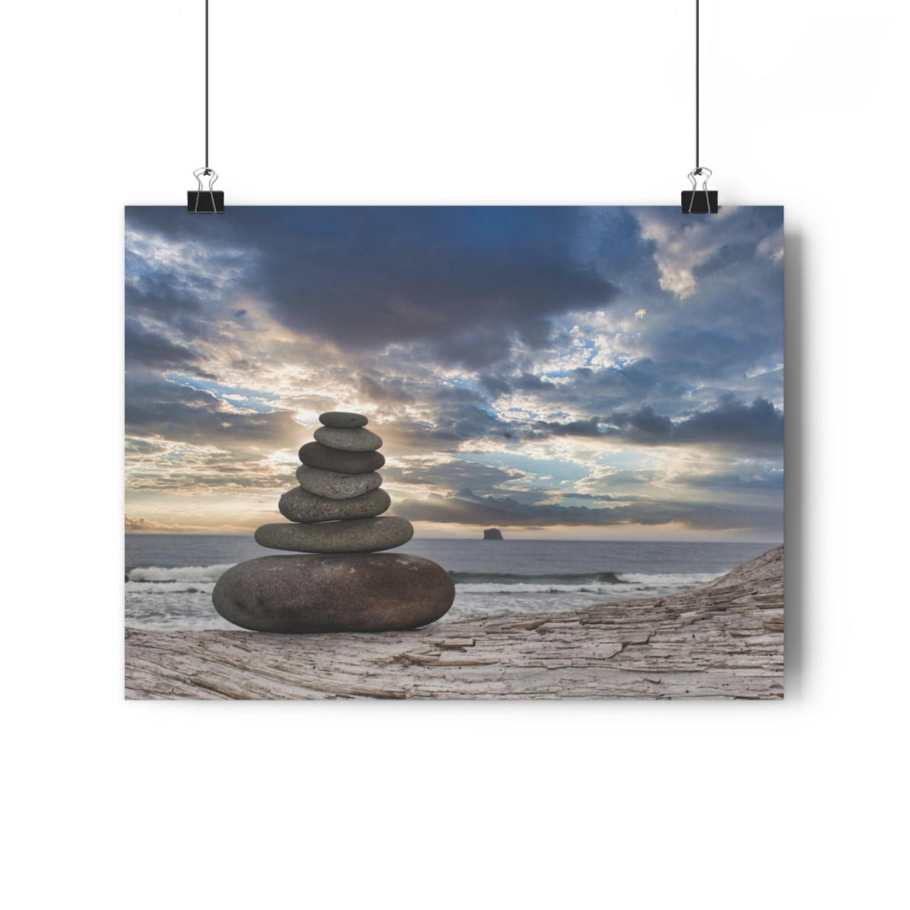 Cairn - Giclee-Printed Fine Art Photographic Print on Museum Grade Paper