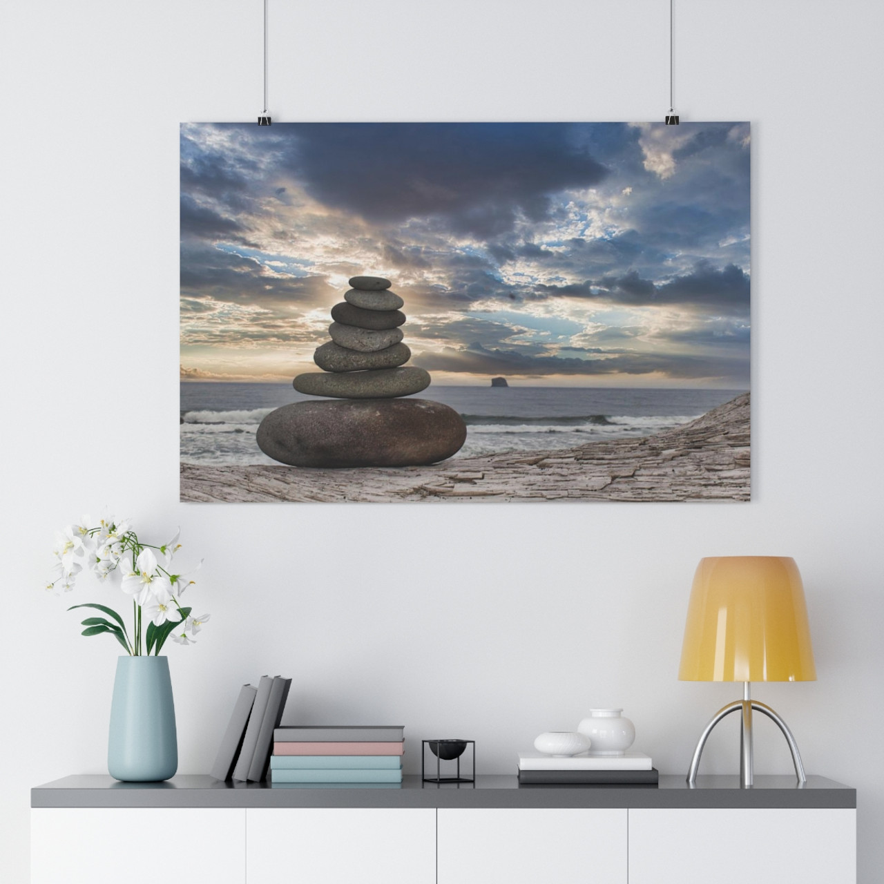 Cairn - Giclee-Printed Fine Art Photographic Print on Museum Grade Paper