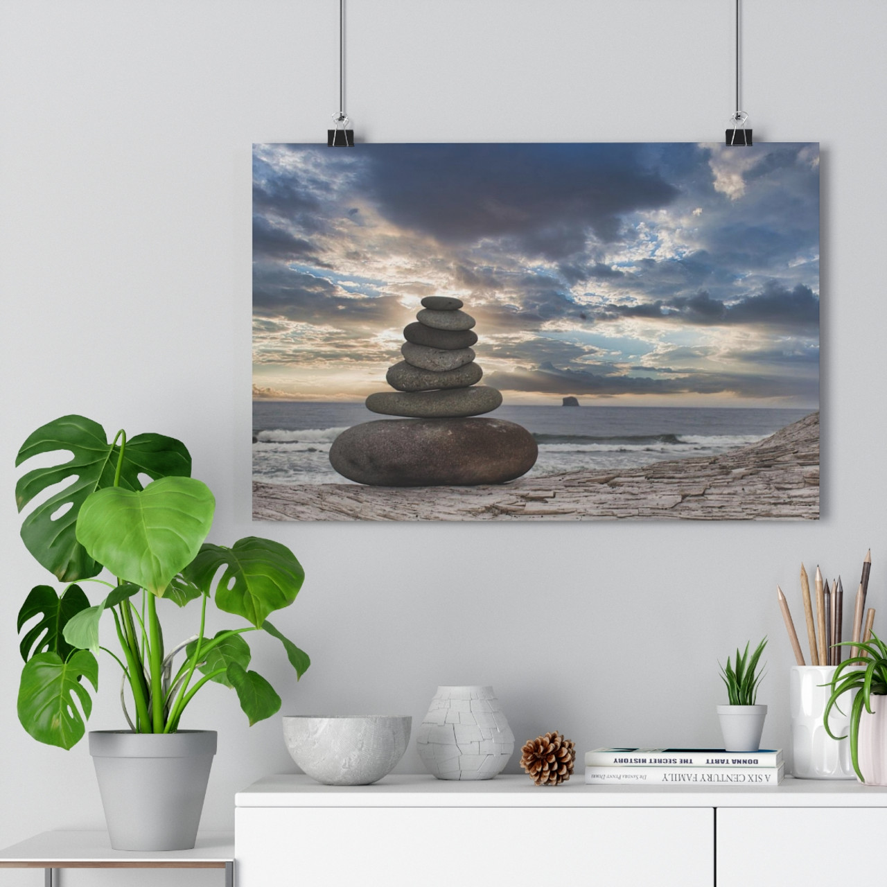Cairn - Giclee-Printed Fine Art Photographic Print on Museum Grade Paper