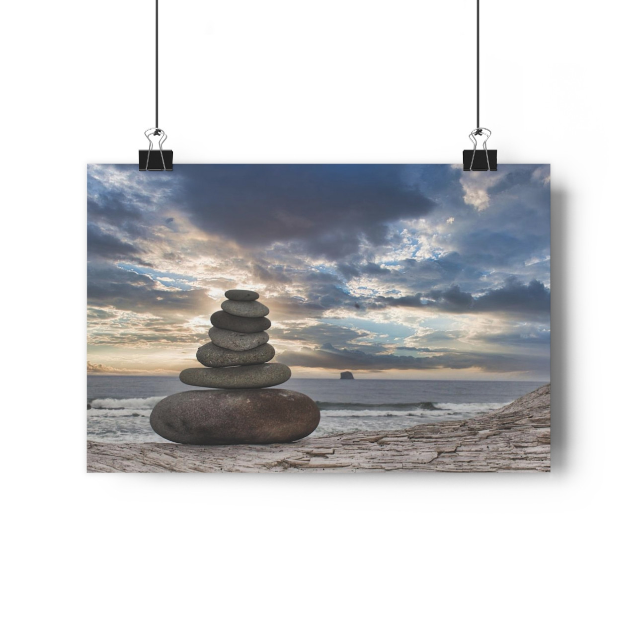 Cairn - Giclee-Printed Fine Art Photographic Print on Museum Grade Paper