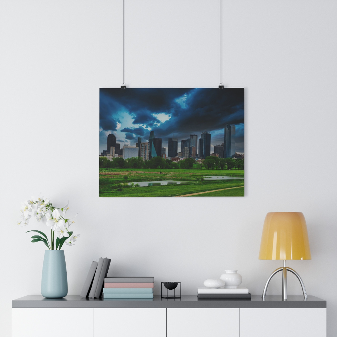 Passion Over Dallas - Giclee-Printed Fine Art Photographic Print on Museum Grade Paper