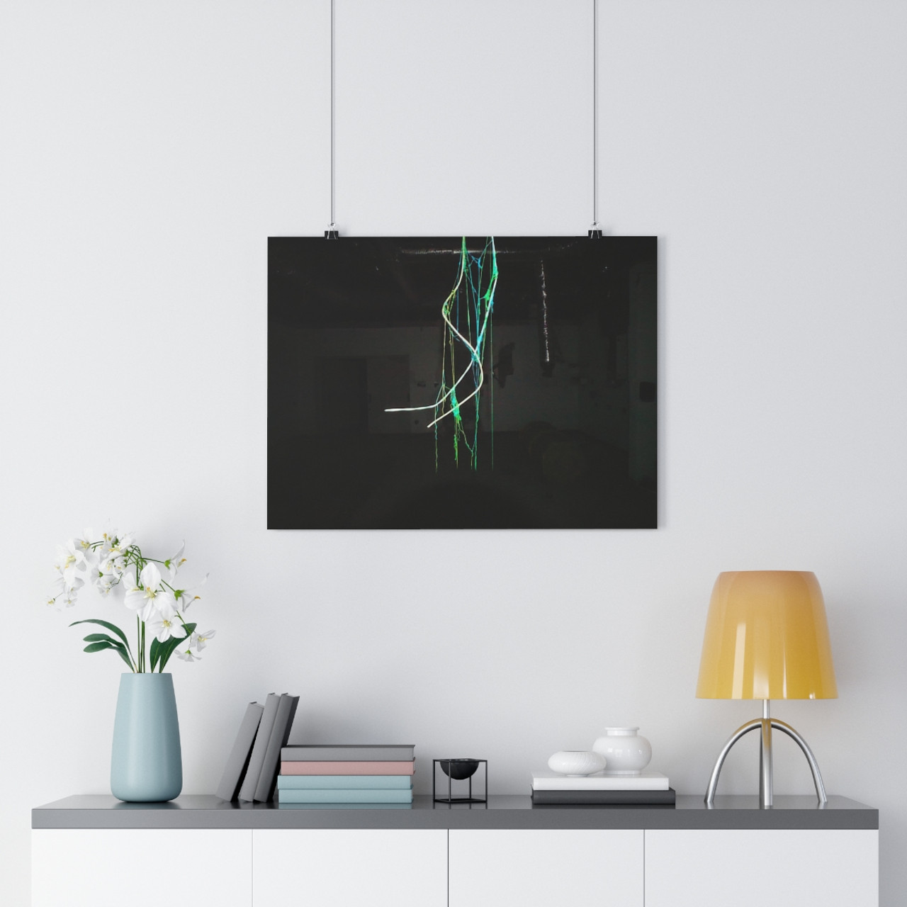 The Wire - Giclee-Printed Fine Art Photographic Print on Museum Grade Paper