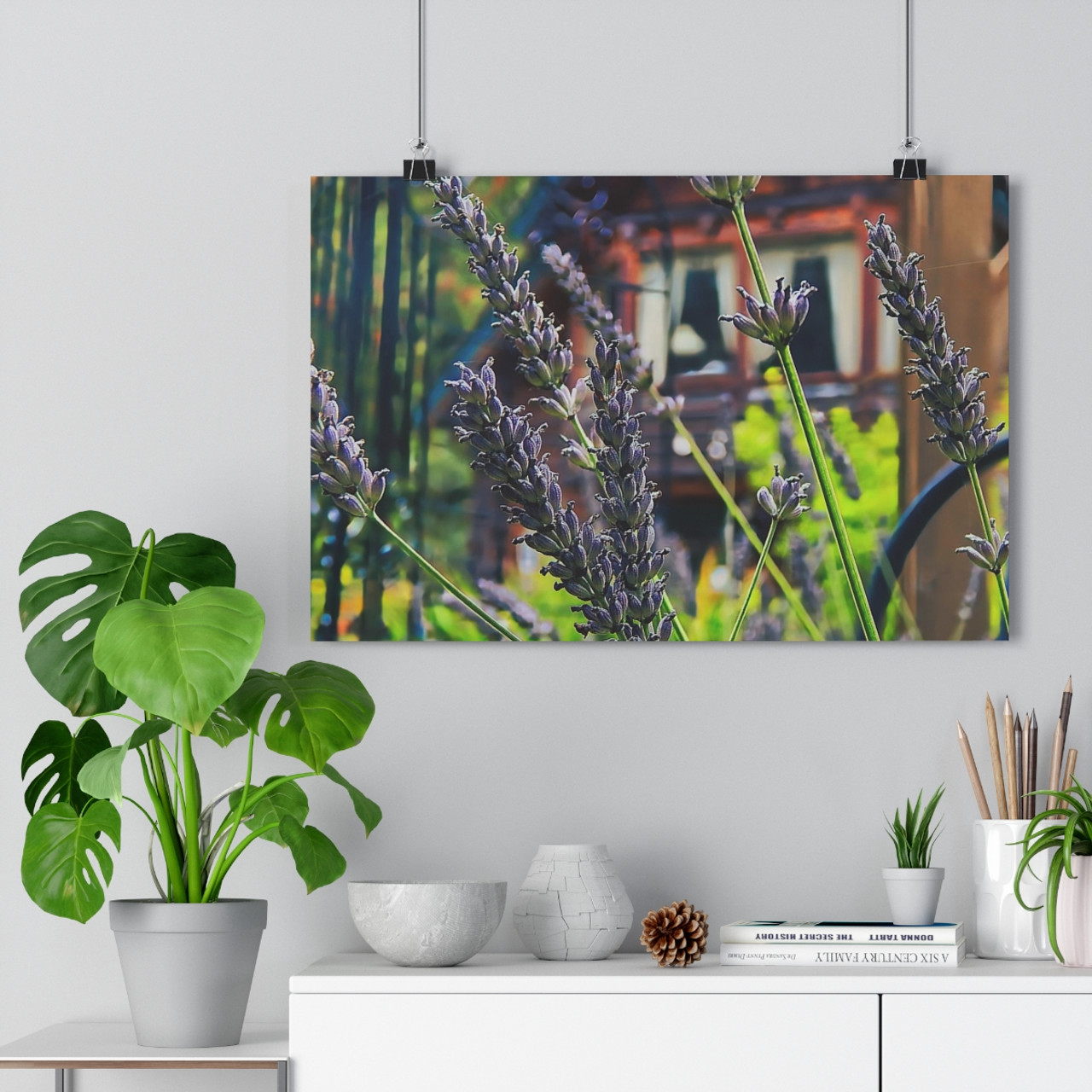 Lavender Dream - Giclee-Printed Fine Art Photographic Print on Museum Grade Paper
