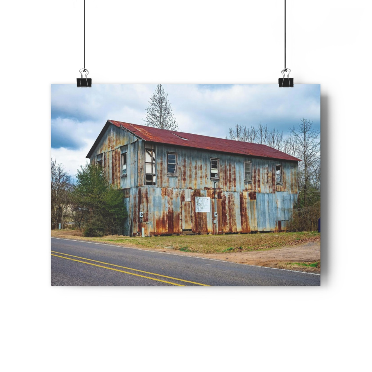 Rusting Repository - Giclee-Printed Fine Art Photographic Print on Museum Grade Paper