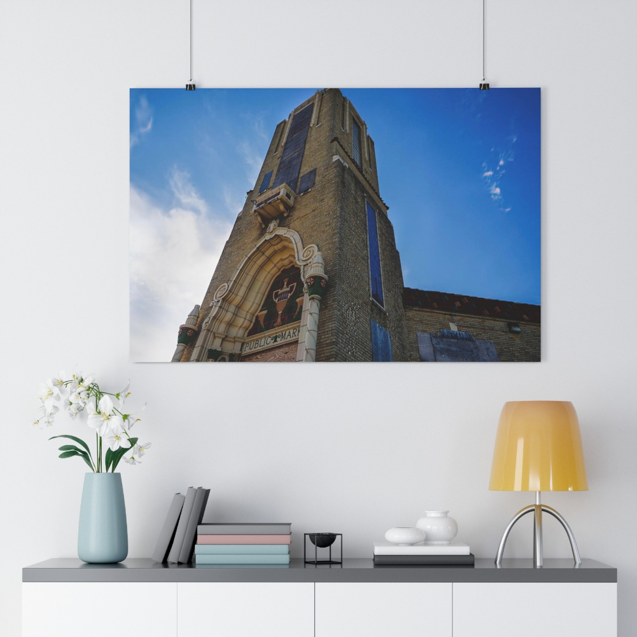 Market Tower - Giclee-Printed Fine Art Photographic Print on Museum Grade Paper