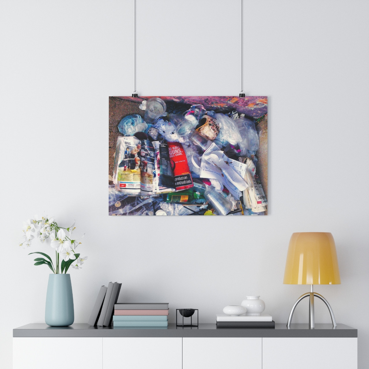 Dallas Detritus - Giclee-Printed Fine Art Photographic Print on Museum Grade Paper