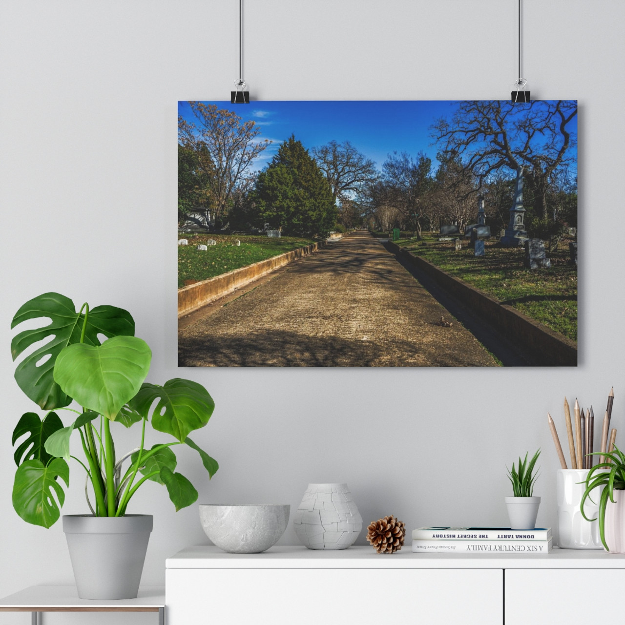 Memorial Road - Giclee-Printed Fine Art Photographic Print on Museum Grade Paper