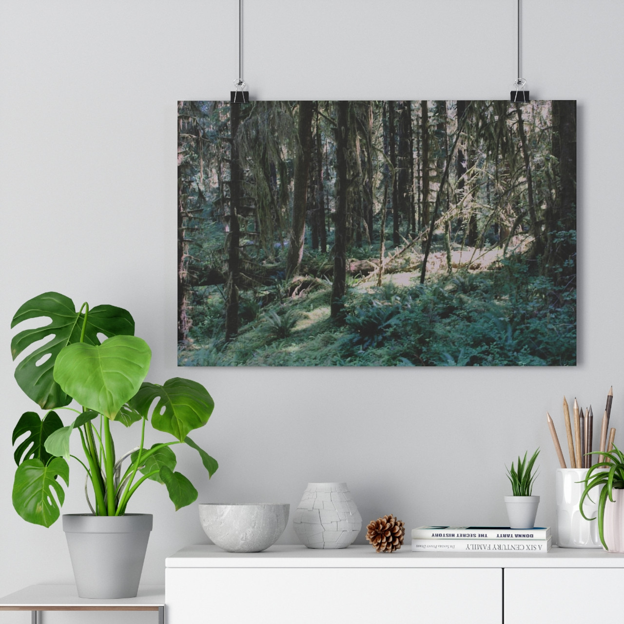 Olympic Moss - Giclee-Printed Fine Art Photographic Print on Museum Grade Paper