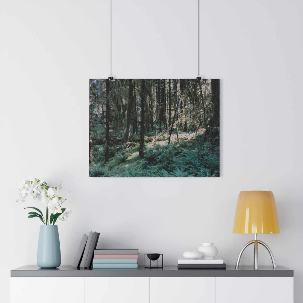 Olympic Moss - Giclee-Printed Fine Art Photographic Print on Museum Grade Paper